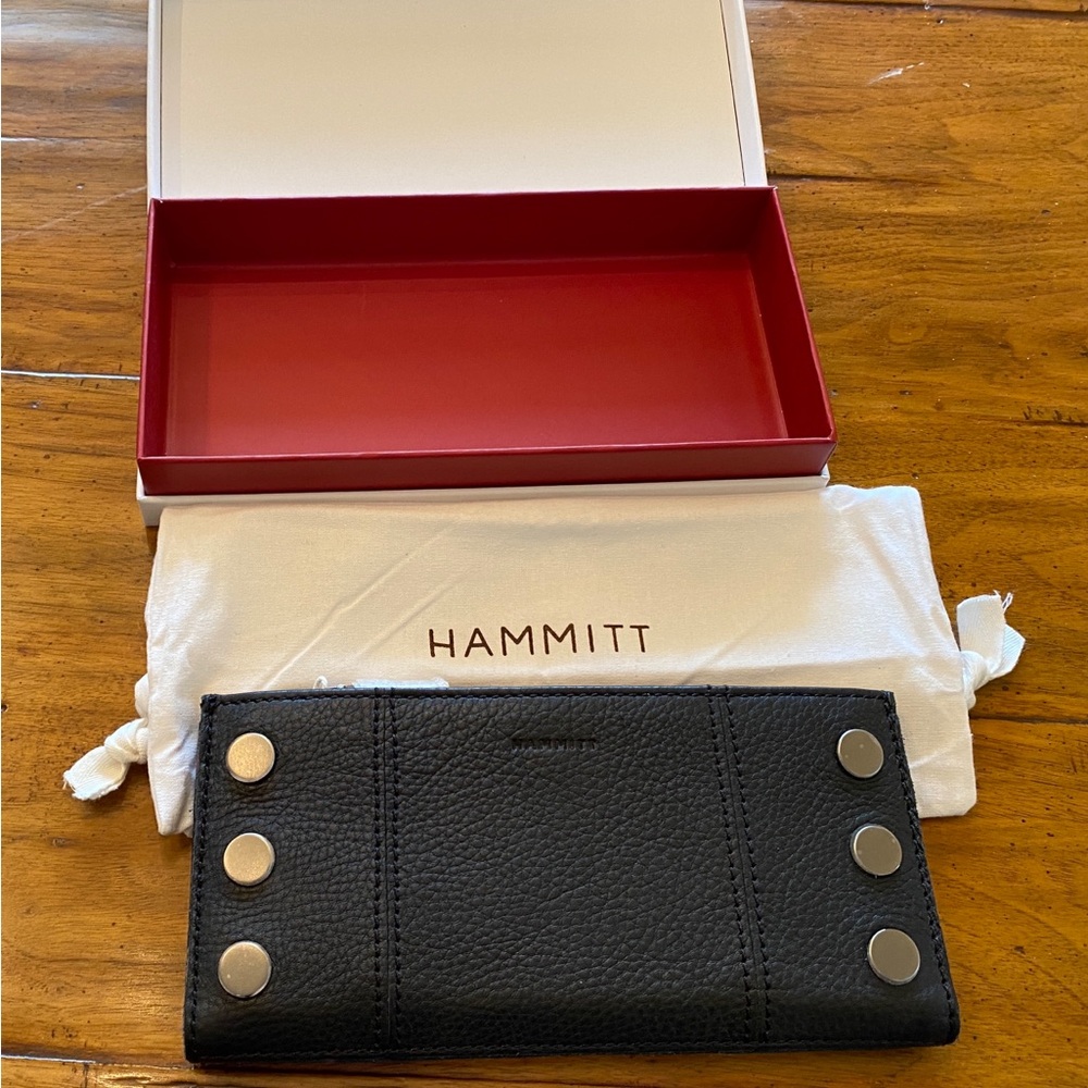 Hammitt 110 Black Leather NWT